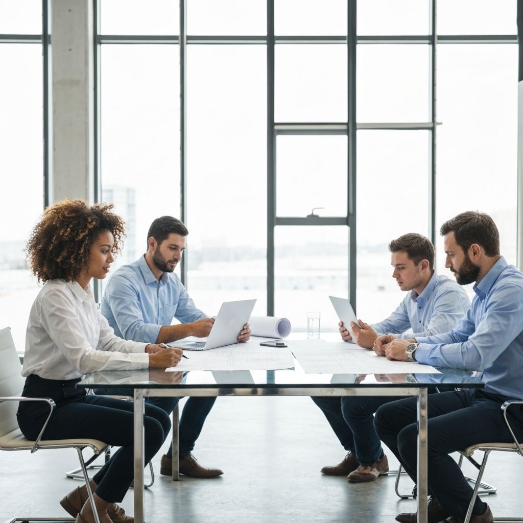 Das Konenbau Team bei der Arbeit